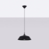 Lampa wisząca FRIKA czarna SOLLUX SL.1328