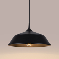 Lampa wisząca FRIKA czarna SOLLUX SL.1328