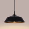 Lampa wisząca FRIKA czarna SOLLUX SL.1328