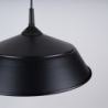 Lampa wisząca FRIKA czarna SOLLUX SL.1328