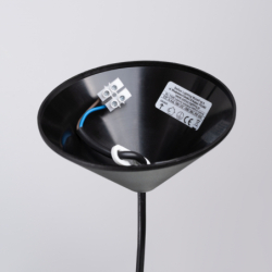 Lampa wisząca FRIKA czarna SOLLUX SL.1328