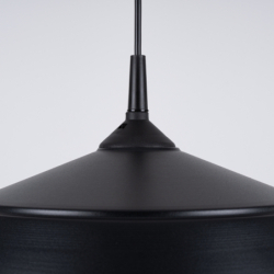 Lampa wisząca FRIKA czarna SOLLUX SL.1328