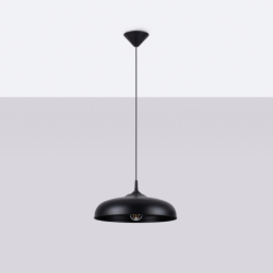 Lampa wisząca GINA czarna SOLLUX SL.1330