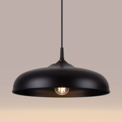 Lampa wisząca GINA czarna SOLLUX SL.1330