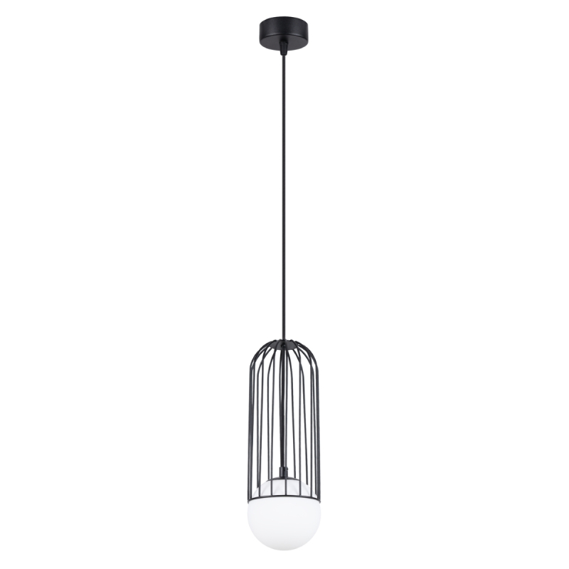 Lampa wisząca BRINA 1 czarna SOLLUX SL.1332