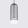 Lampa wisząca BRINA 1 czarna SOLLUX SL.1332