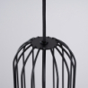 Lampa wisząca BRINA 1 czarna SOLLUX SL.1332