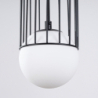 Lampa wisząca BRINA 1 czarna SOLLUX SL.1332