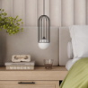 Lampa wisząca BRINA 1 czarna SOLLUX SL.1332