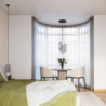 Lampa wisząca BRINA 1 czarna SOLLUX SL.1332