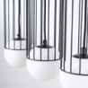 Lampa wisząca BRINA 3L czarna SOLLUX SL.1334
