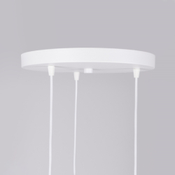 Lampa wisząca BRINA 3P biała SOLLUX SL.1335