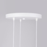 Lampa wisząca BRINA 3P biała SOLLUX SL.1335