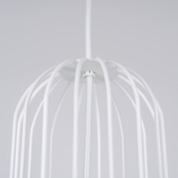 Lampa wisząca BRINA 3P biała SOLLUX SL.1335