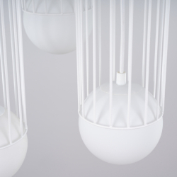 Lampa wisząca BRINA 3P biała SOLLUX SL.1335