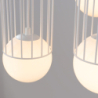 Lampa wisząca BRINA 3P biała SOLLUX SL.1335