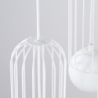 Lampa wisząca BRINA 3P biała SOLLUX SL.1335