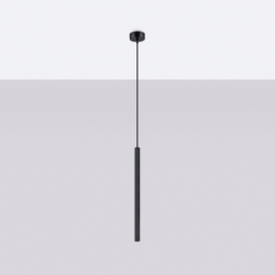 Lampa wisząca ARCHE 1 czarna SOLLUX SL.1338