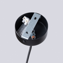 Lampa wisząca ARCHE 1 czarna SOLLUX SL.1338