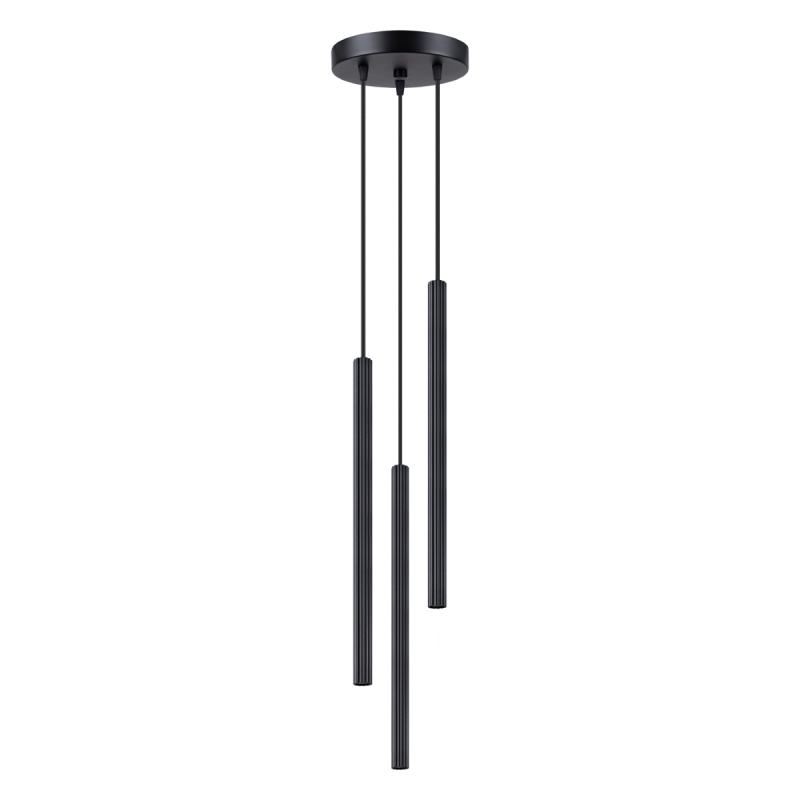 Lampa wisząca ARCHE 3P czarna SOLLUX SL.1341