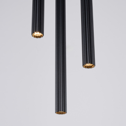 Lampa wisząca ARCHE 3P czarna SOLLUX SL.1341