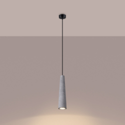 Lampa wisząca ELECTRA beton SOLLUX SL.1347