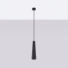 Lampa wisząca ELECTRA czarna beton SOLLUX SL.1355