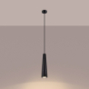 Lampa wisząca ELECTRA czarna beton SOLLUX SL.1355