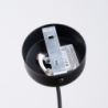 Lampa wisząca ELECTRA czarna beton SOLLUX SL.1355