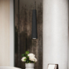 Lampa wisząca ELECTRA czarna beton SOLLUX SL.1355