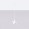 Lampa wisząca HYPERION 1 biały SOLLUX SL.1356