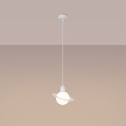 Lampa wisząca HYPERION 1 biały SOLLUX SL.1356