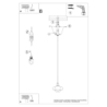 Lampa wisząca HYPERION 1 biały SOLLUX SL.1356