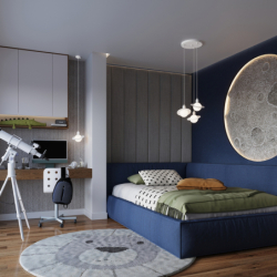 Lampa wisząca HYPERION 1 biały SOLLUX SL.1356