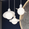 Lampa wisząca HYPERION 1 biały SOLLUX SL.1356