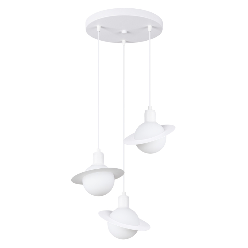 Lampa wisząca HYPERION 3P biały SOLLUX SL.1357