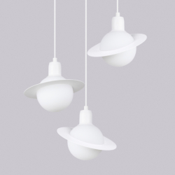 Lampa wisząca HYPERION 3P biały SOLLUX SL.1357