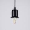 Lampa wisząca HYPERION 1 czarny SOLLUX SL.1358