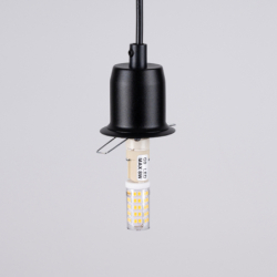 Lampa wisząca HYPERION 1 czarny SOLLUX SL.1358