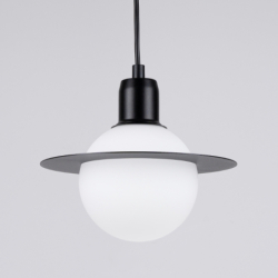 Lampa wisząca HYPERION 1 czarny SOLLUX SL.1358