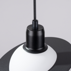 Lampa wisząca HYPERION 1 czarny SOLLUX SL.1358