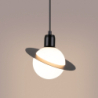 Lampa wisząca HYPERION 1 czarny SOLLUX SL.1358