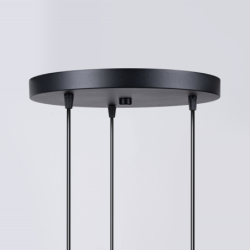 Lampa wisząca HYPERION 3P czarny SOLLUX SL.1359