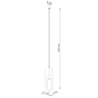 Lampa wisząca NICUS 1 biała SOLLUX SL.1360