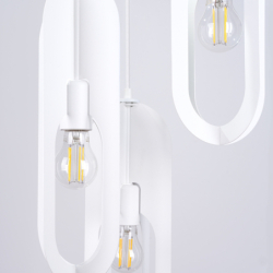 Lampa wisząca NICUS 3P biała SOLLUX SL.1361