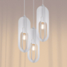 Lampa wisząca NICUS 3P biała SOLLUX SL.1361