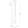 Lampa wisząca NICUS 3P biała SOLLUX SL.1361