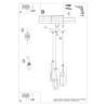 Lampa wisząca NICUS 3P biała SOLLUX SL.1361