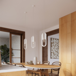 Lampa wisząca NICUS 3P biała SOLLUX SL.1361