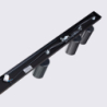 Plafon WINX 6L czarny/chrom SOLLUX SL.1372